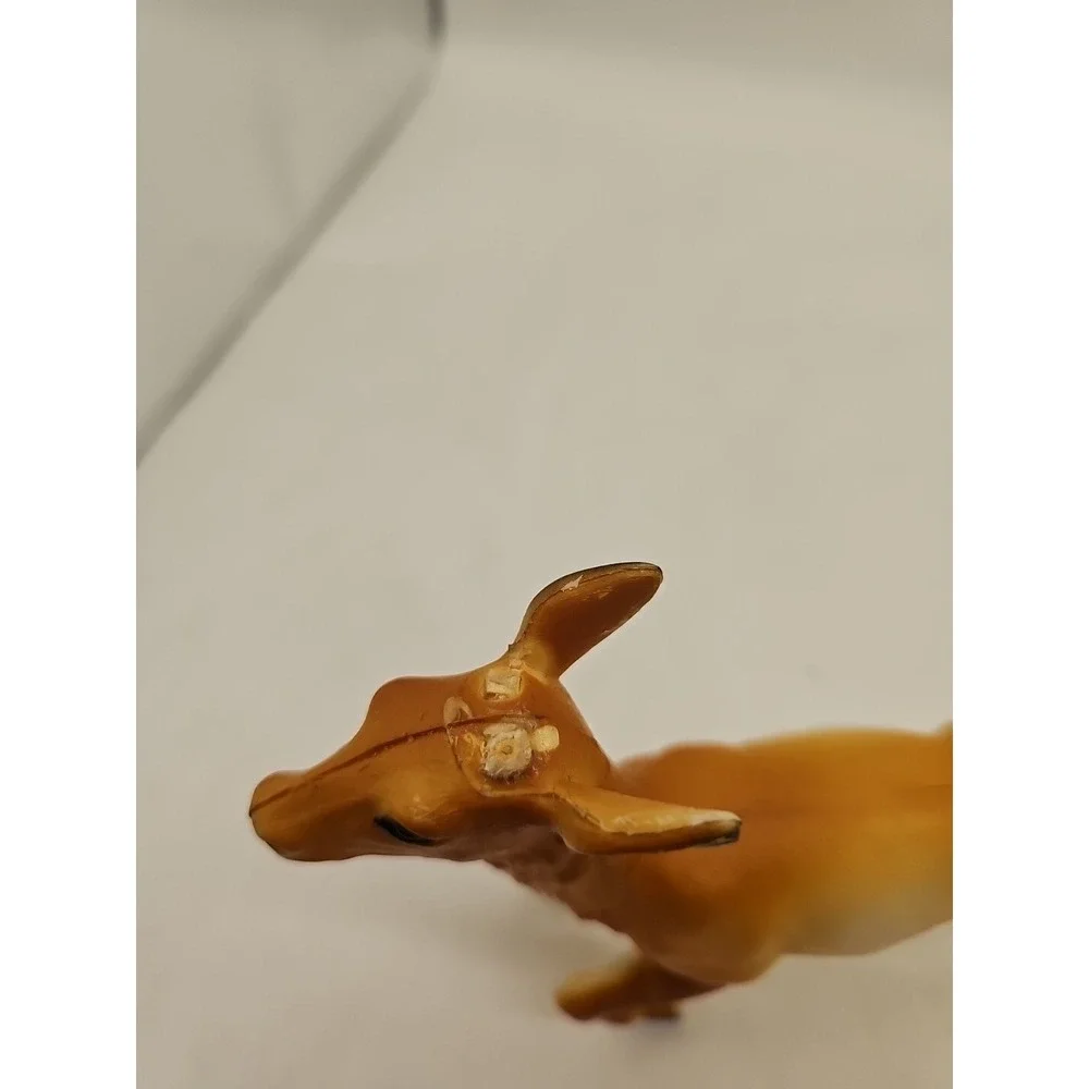 VTG 2 HARD Plastic BLOW Mold DEER Buck DOE Fawn REINDEER Hong Kong‎ XMAS Rudolph